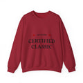 Crewneck Sweatshirt - "60 Years Certified Classic" Retro Anniversary Pullover