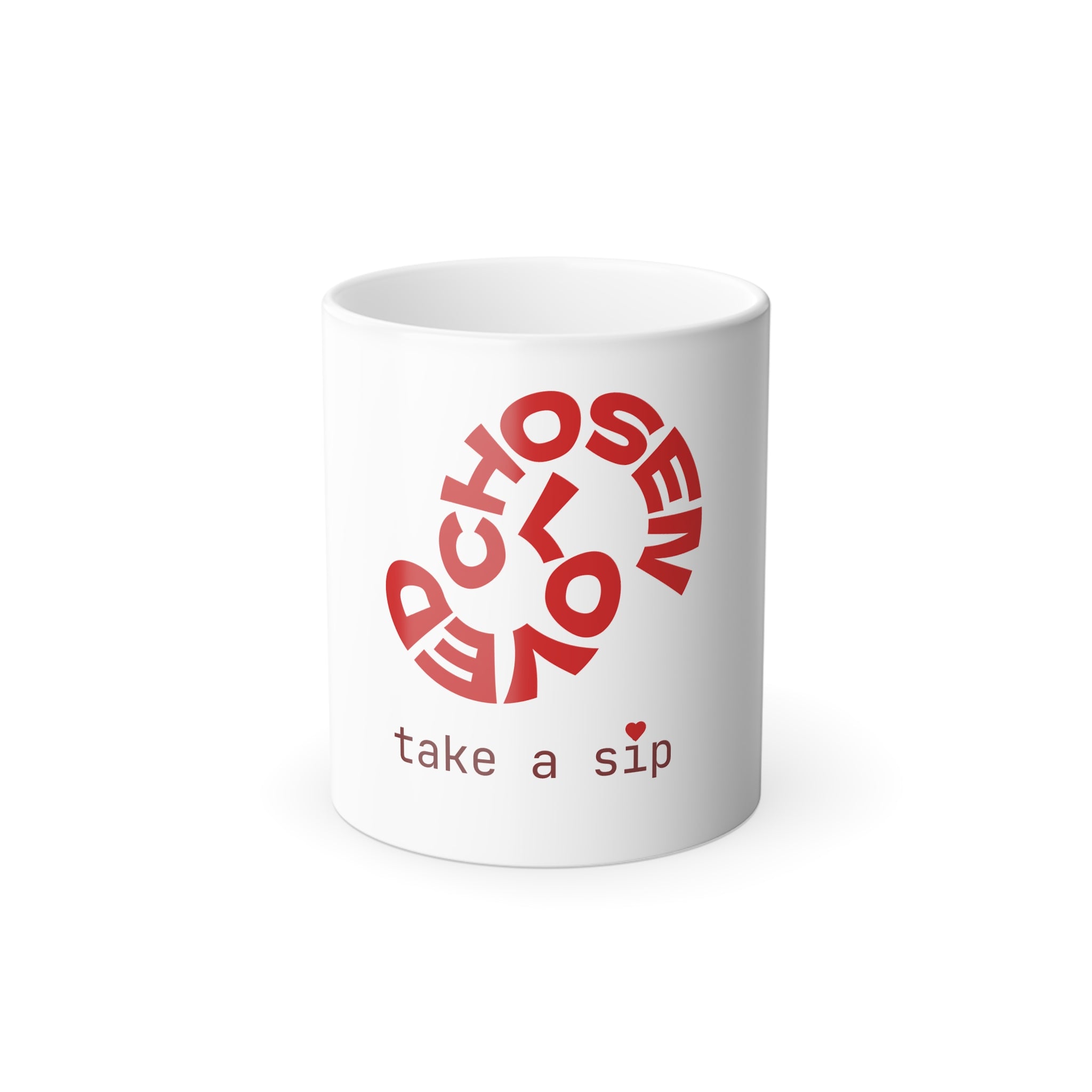 Valentine 'Love and Chosen' Color-Morphing Mug — 11oz Tea Cup Gift